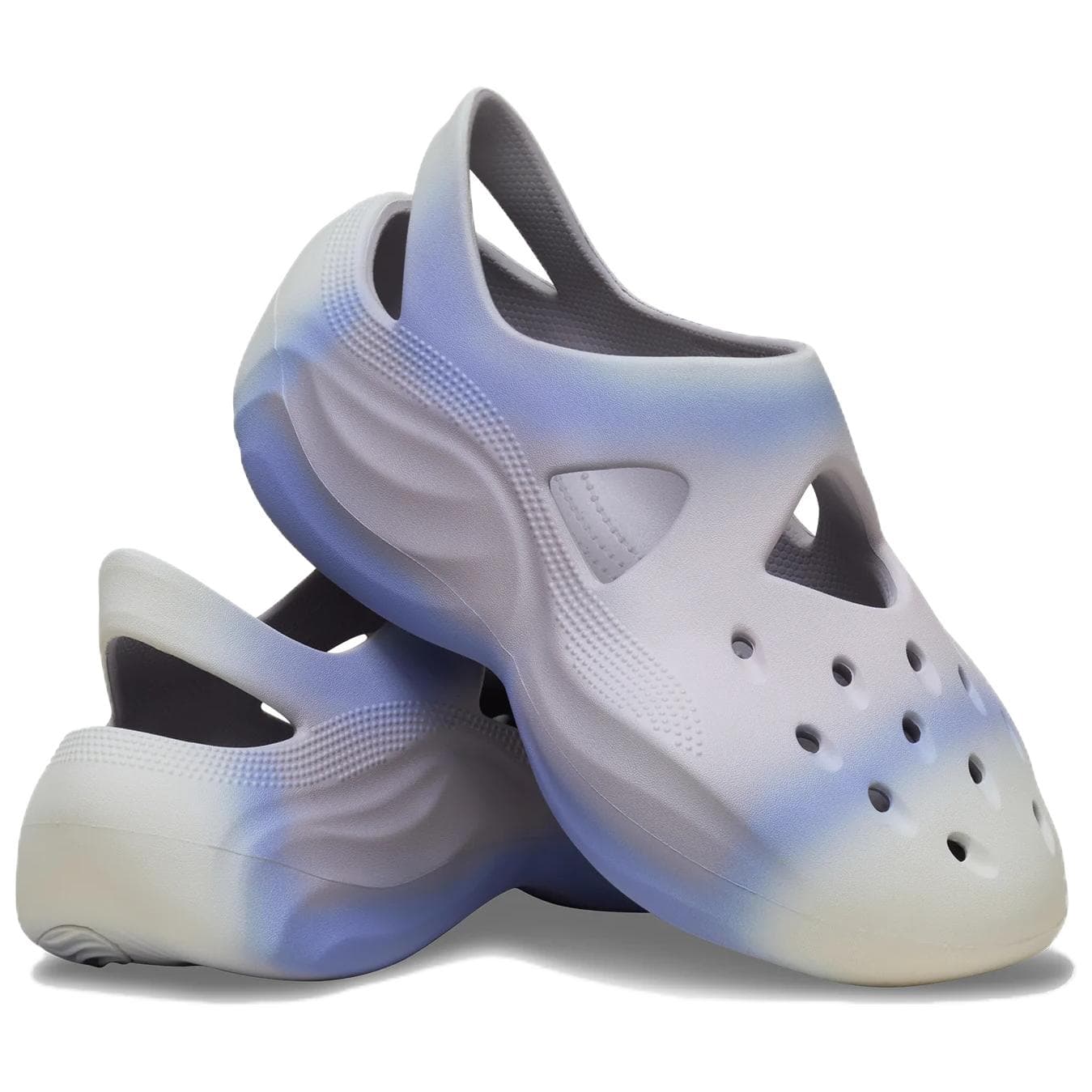 Сабо DingYun Zhang x Crocs Diffuser Лаконичная мода Сабо Унисекс Светлый Фиолетовый Туманный - изображение 2