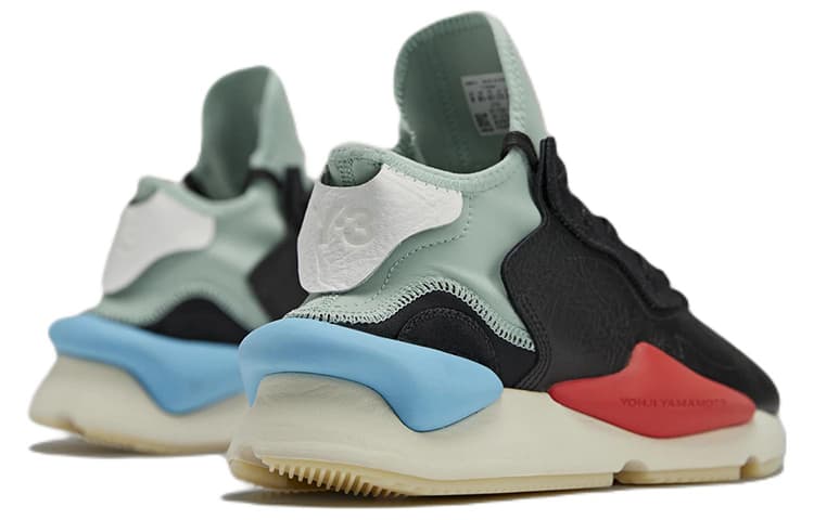 Кроссовки Y-3 Kaiwa Black Red Blue - изображение 4