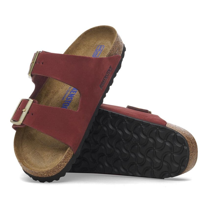 Сандалии Birkenstock ЭВА противоскользящие шлепанцы женские темно-красный стандартный (стандартный) - изображение 5