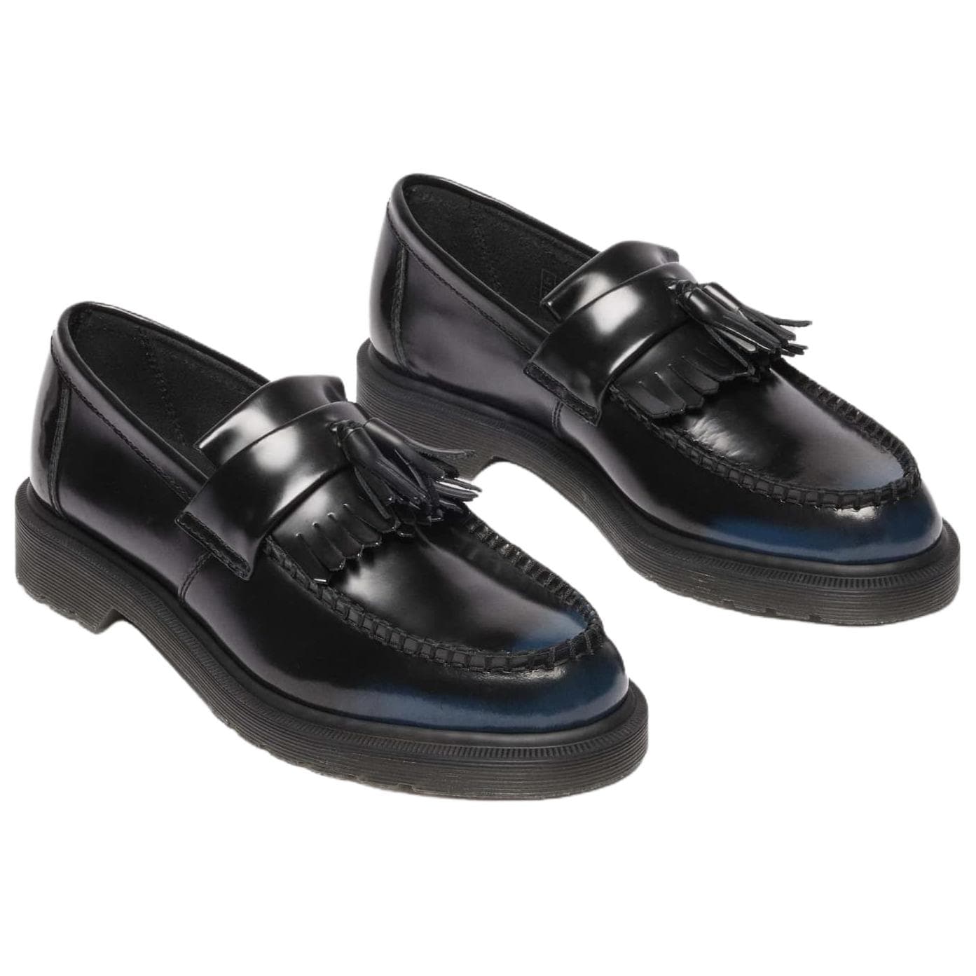 Лоферы Dr.Martens Adrian Кожа Лоферы 3 см Унисекс Черный Синий - изображение 4