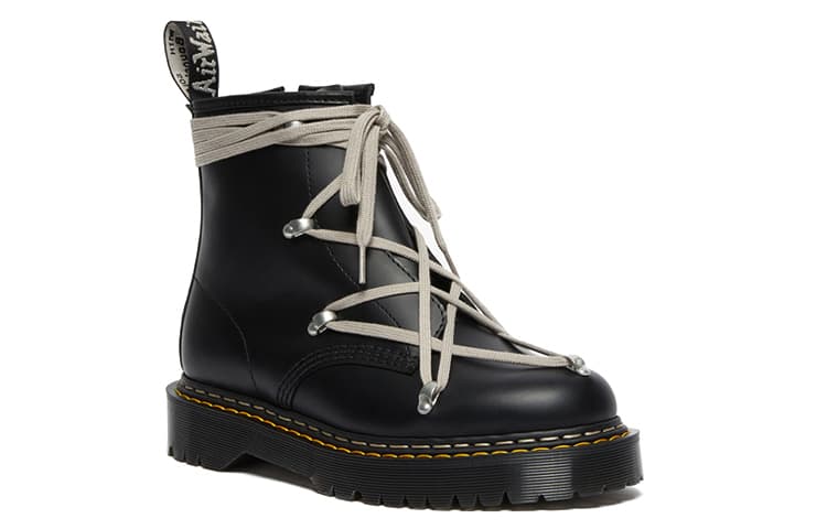 Ботинки Rick Owens x Dr. Martens 1460 Black - изображение 2
