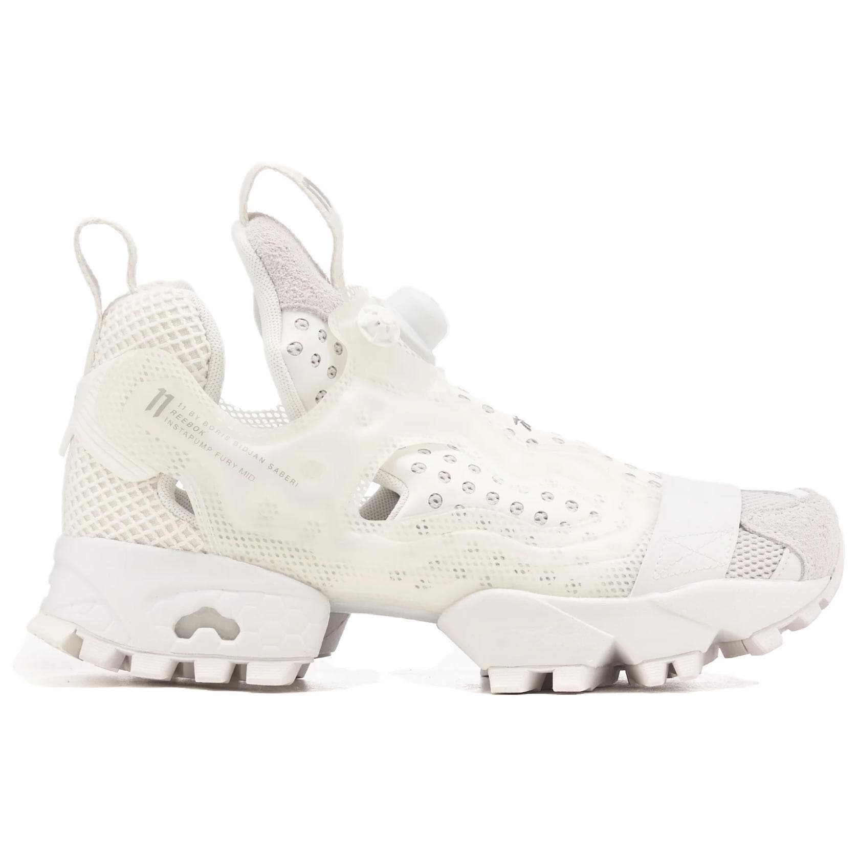 Кроссовки 11 BY BBS x REEBOK Instapump Fury High Топ Повседневная обувь Мужская Белая - изображение 2