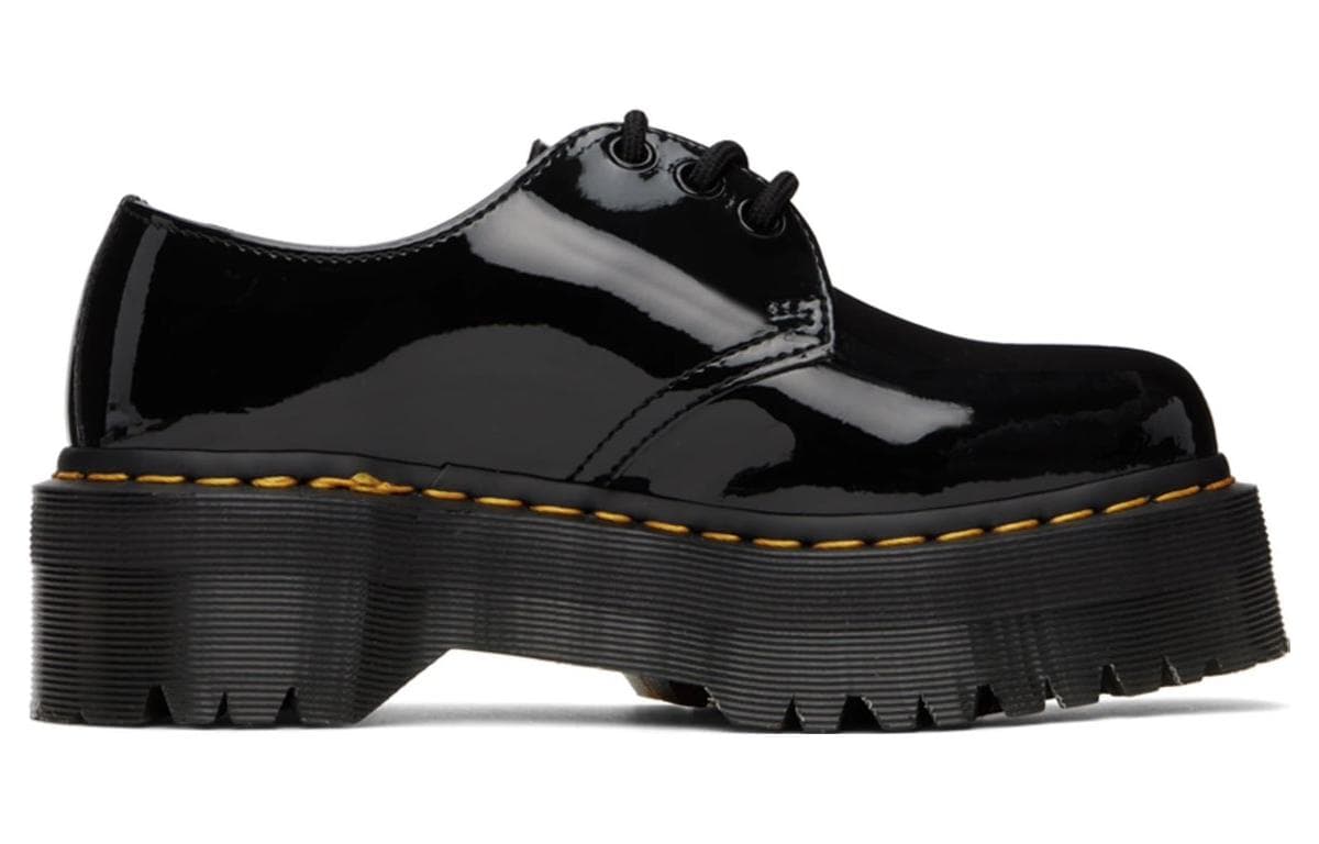 Тапочки Dr. Martens 1461 Patent Leather Platform Black - изображение 2