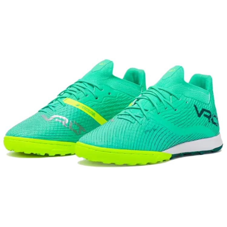 Кроссовки для футбола DECATHLON Viralto 3 tf Шипы Амортизация Противоскользящие Амортизация Противоскользящие Футбольные бутсы Мужские Зеленые - изображение 3