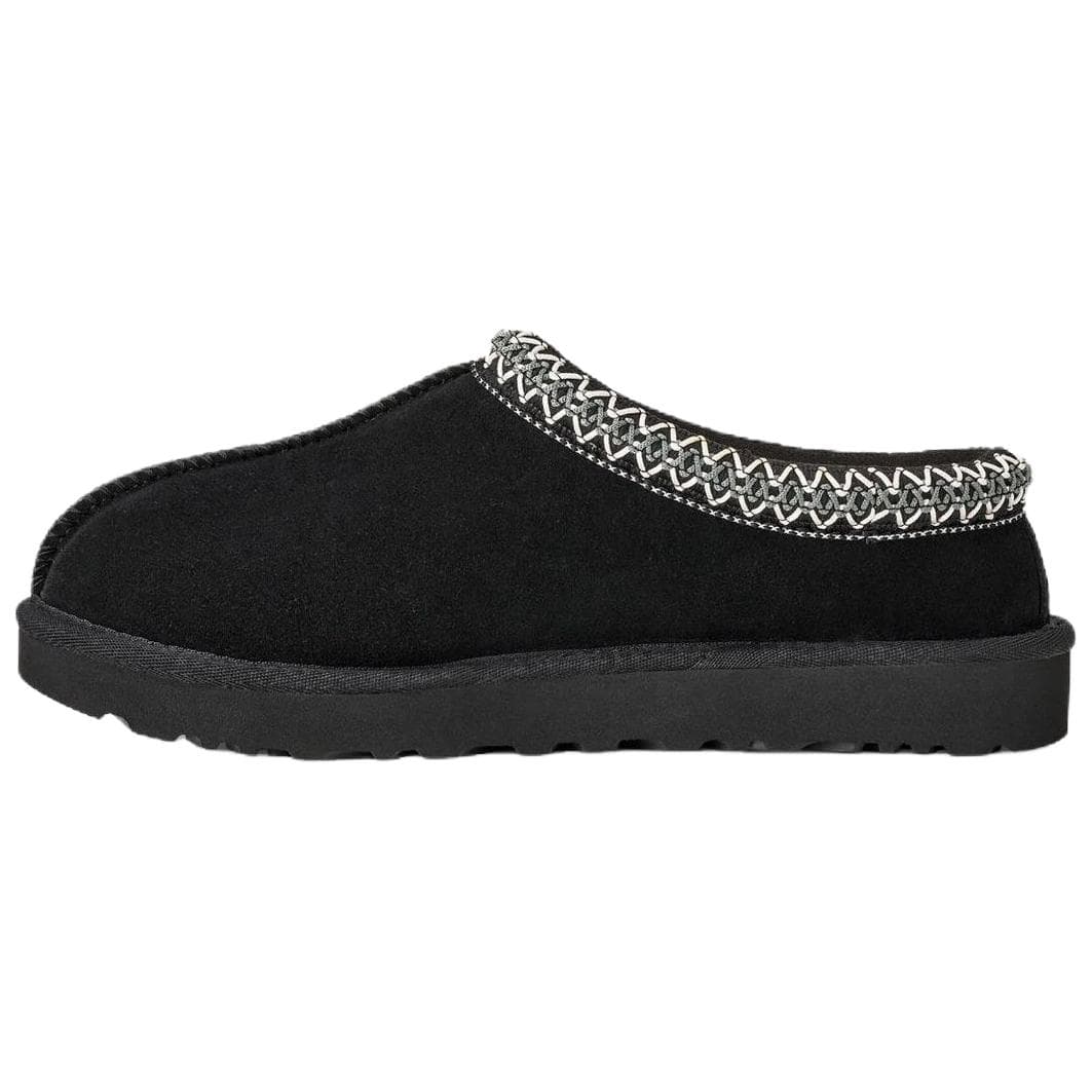 Сандалии UGG Tasman II Универсальные Флисовые Подкладочные Мюли ЭВА Устойчивые к Износу Домашние Тапочки Женские Черные - изображение 2