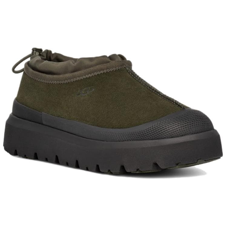 Ботинки зимние UGG Мужские ботинки для снега длина до щиколотки зеленые - изображение 3