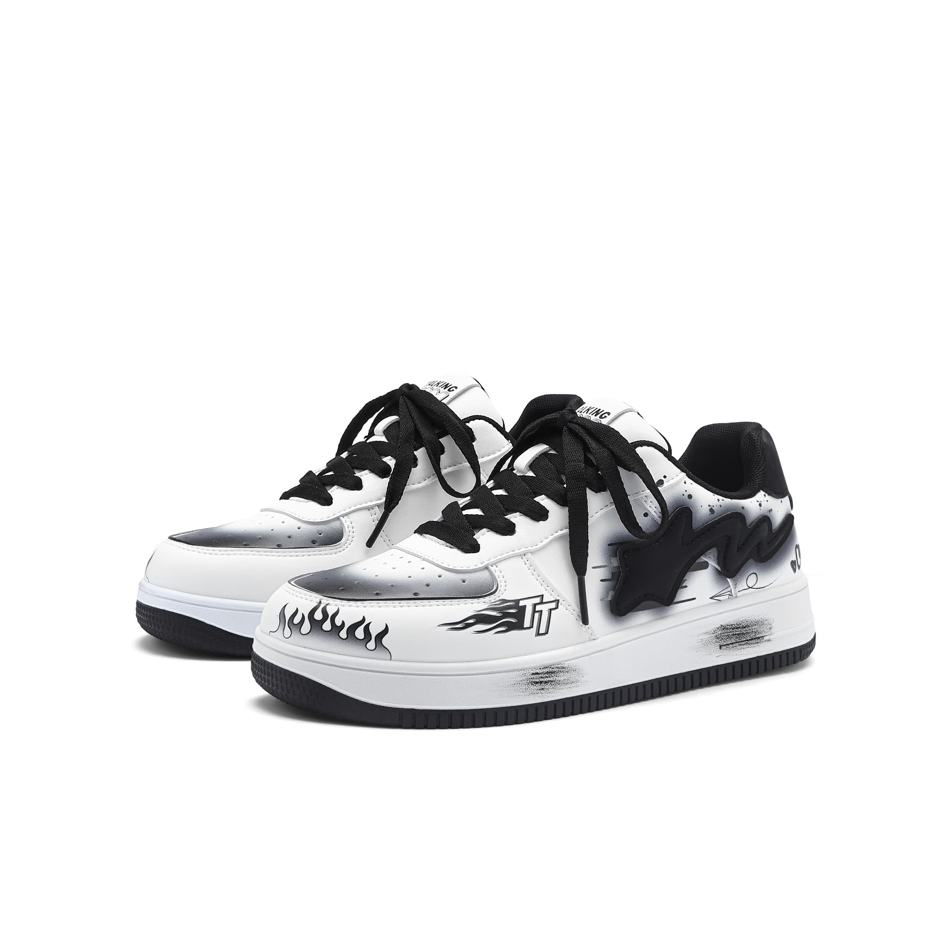 Кроссовки TALKING TOM визуально увеличивает рост Низкие кеды для скейтбординга Унисекс - изображение 7