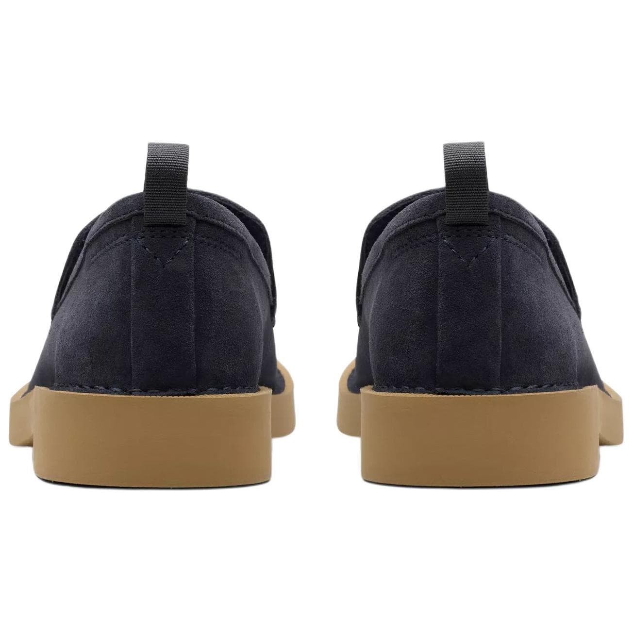 Лоферы Clarks Martock Lo Искусственная замша Лоферы Мужские Морской синий - изображение 5
