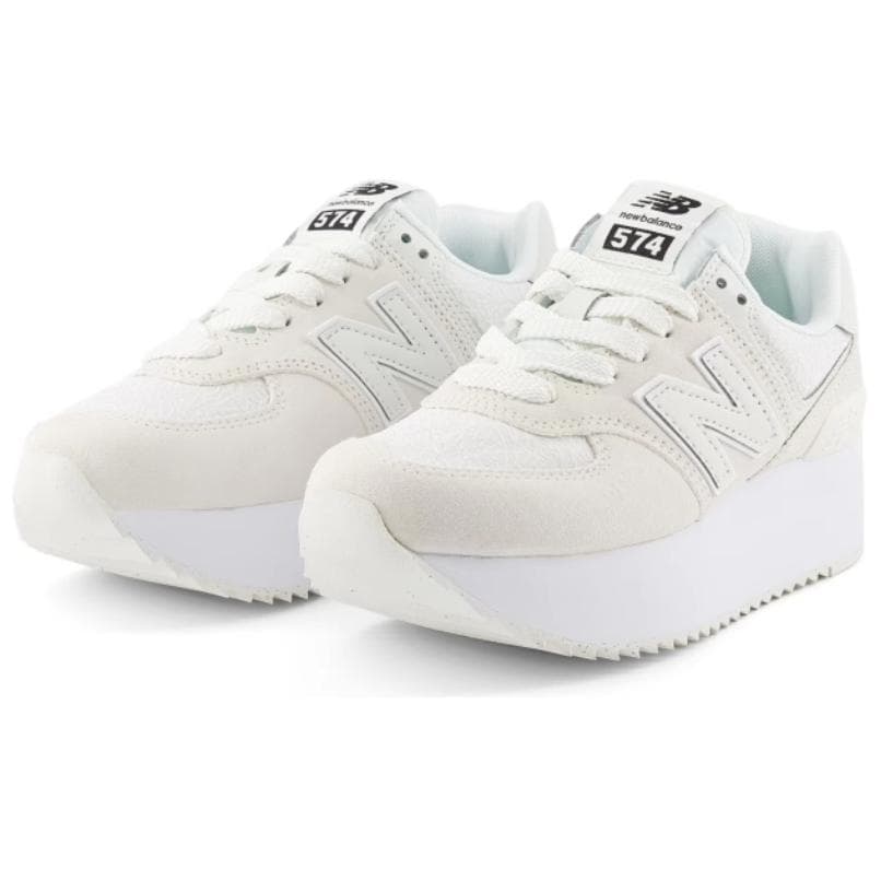 Кроссовки New Balance NB 574 Low Топ Повседневная Обувь Женская Экрю - изображение 3