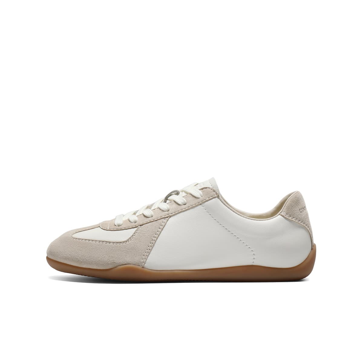 Кроссовки Белль Коровья кожа Low Топ Кеды немецкой армии (GAT) Women's White - изображение 1