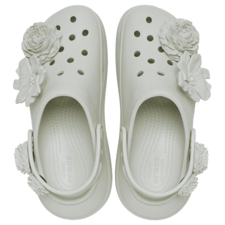 Сабо Crocs Crush Букет Sabo Резиновые Женские Льняные - изображение 3