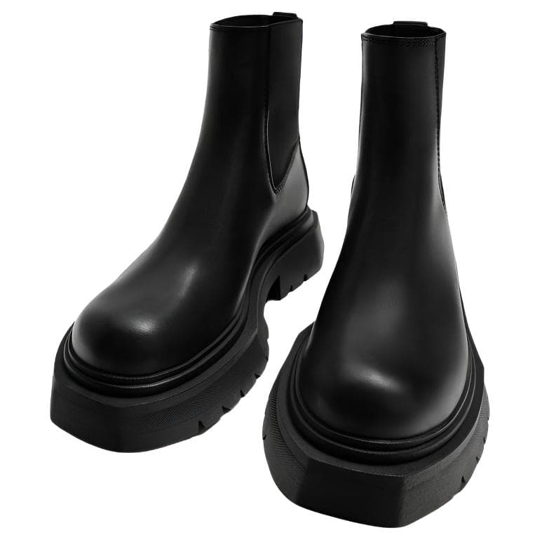 Ботинки челси ZARA Chelsea Boots Black - изображение 3