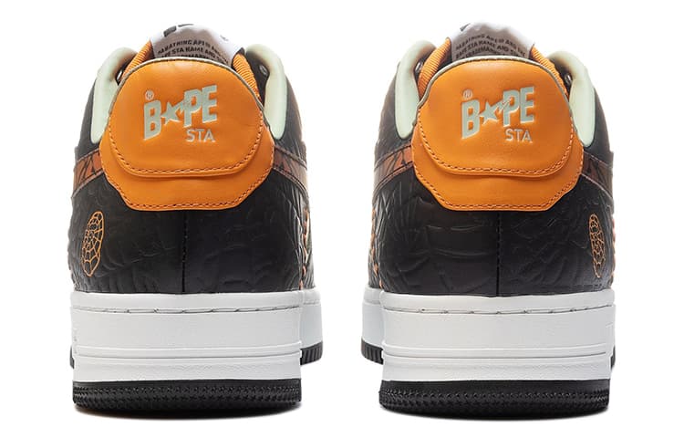 Кроссовки A BATHING APE STA Halloween Black Green - изображение 3