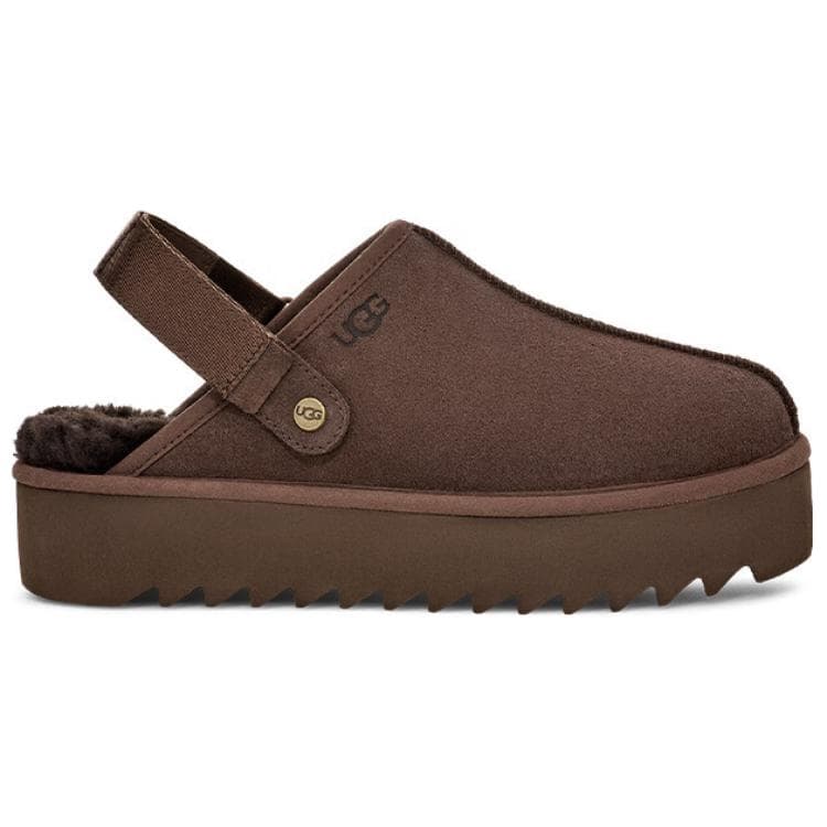 Сандалии UGG Модные Удобные С флисовой подкладкой Мюли Устойчивые к истиранию Домашние тапочки Женские Шоколад - изображение 2