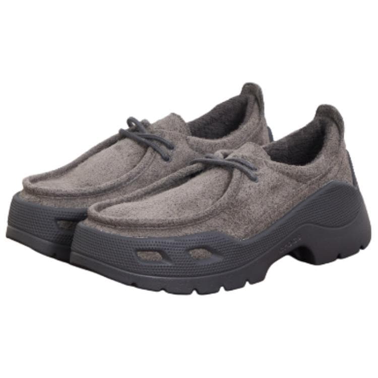 Кроссовки Crocs EXP Gallery Low Топ Повседневная обувь Мужская Черная Серый - изображение 4