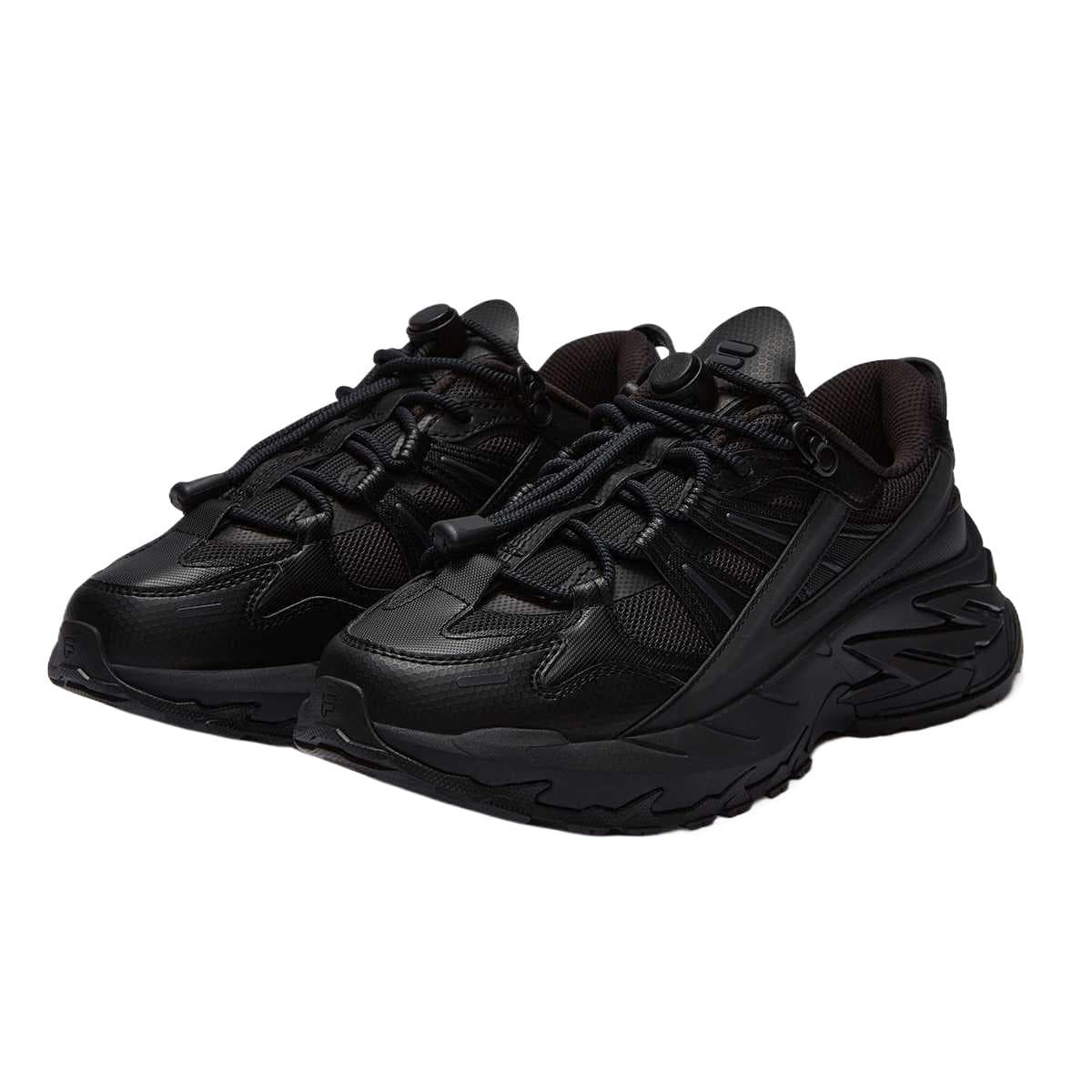 Кроссовки FILA FUSION SKYVEIL Низкий Топ Повседневная Обувь Женская Прыгающий Конь Черный - изображение 5