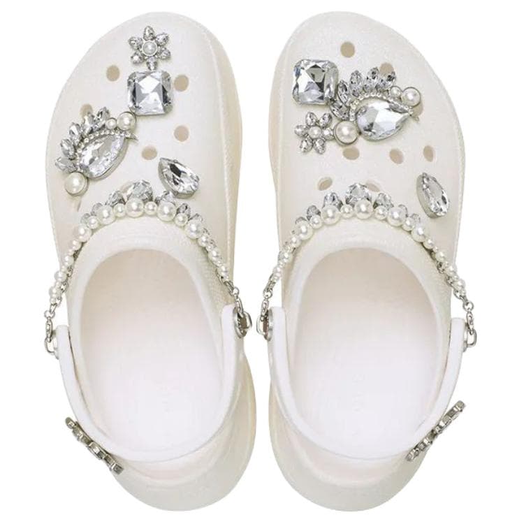 Сабо Crocs Bae Clog Кит Сабо резиновые Женские Белые - изображение 5