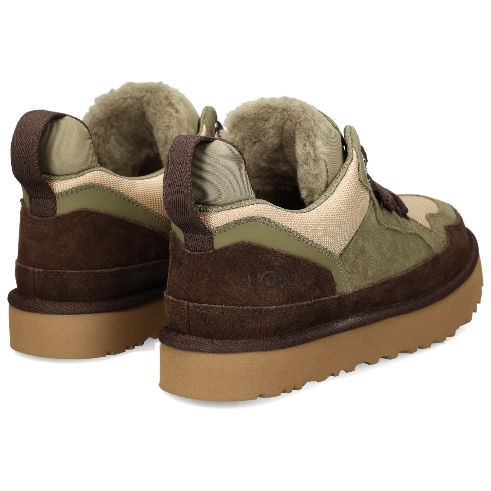 Кроссовки UGG BOMS BURNT OLIV Низкие кроссовки для скейтбординга Мужские Зеленые - изображение 3