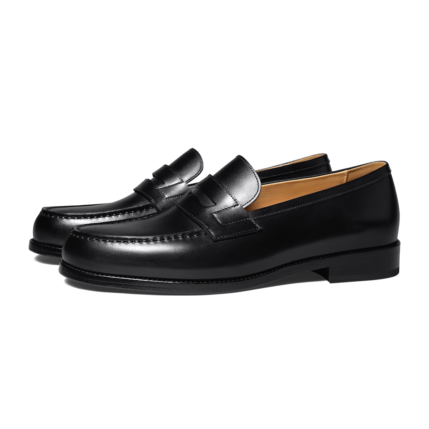Лоферы THOM WILLS Бизнес Формальный "Старые деньги" Повседневные Универсальные Телячья Кожа Слайтоны Лоферы Мужские - изображение 2