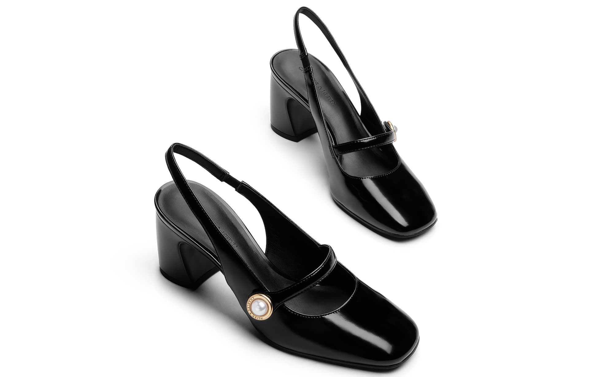 CHARLESKEITH ck PU 7cm WhiteBlack Box - изображение 3