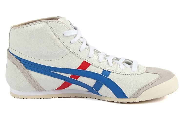 Кроссовки Onitsuka Tiger Mexico Mid-Runner White Blue - изображение 2