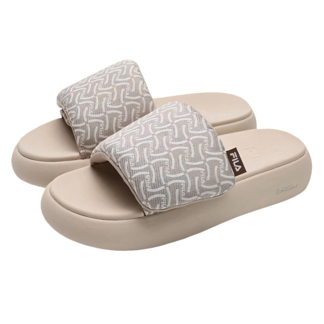 Сандалии FILA DONUT 1S Шлепанцы Женские Умбра - изображение 2