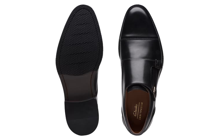 Ботинки Clarks Повседневная обувь из коровьей кожи мужская черная - изображение 3