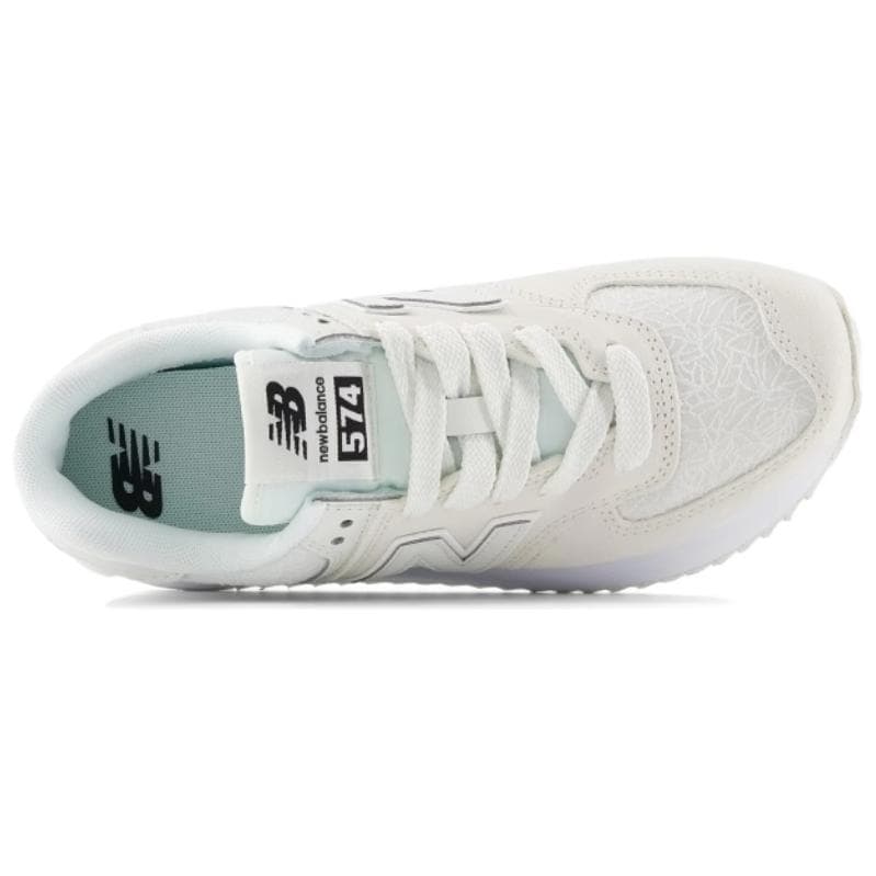 Кроссовки New Balance NB 574 Low Топ Повседневная Обувь Женская Экрю - изображение 2
