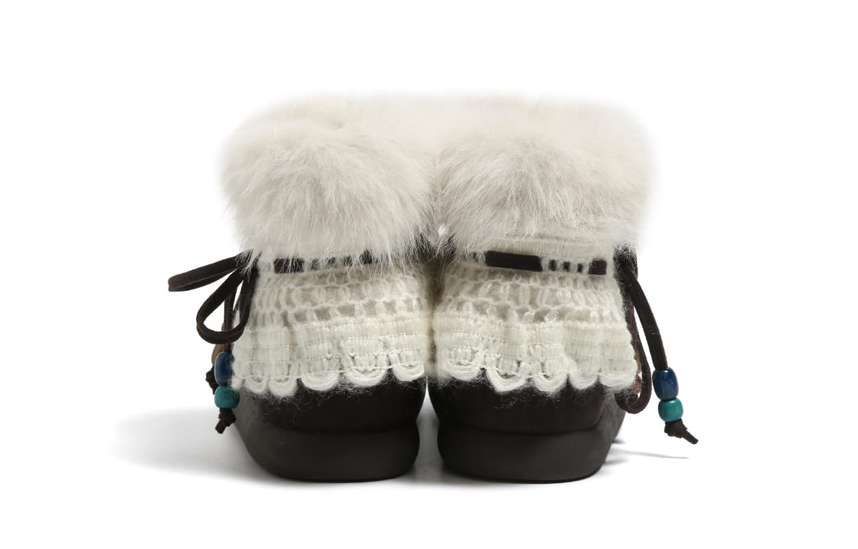 Ботинки зимние FOREVER 21 Сноубутсы Женские Кофейного цвета - изображение 6