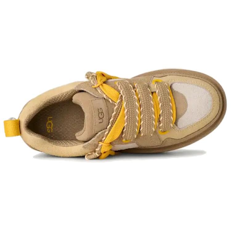 Кроссовки UGG Lowmel Biarritz Низкие Кеды Скейтборд Обувь Женская Горчичный - изображение 5