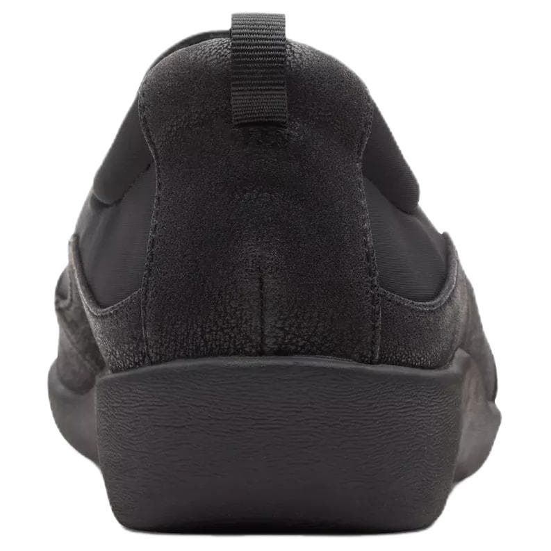 Тапочки Clarks Sillian Paz Бычья замша Повседневная обувь Женская Черная - изображение 5