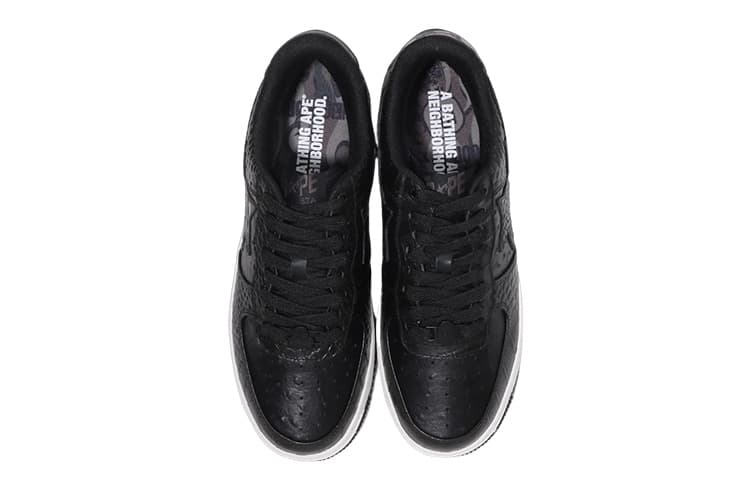 Кроссовки NEIGHBORHOOD x A BATHING APE STA Black - изображение 3