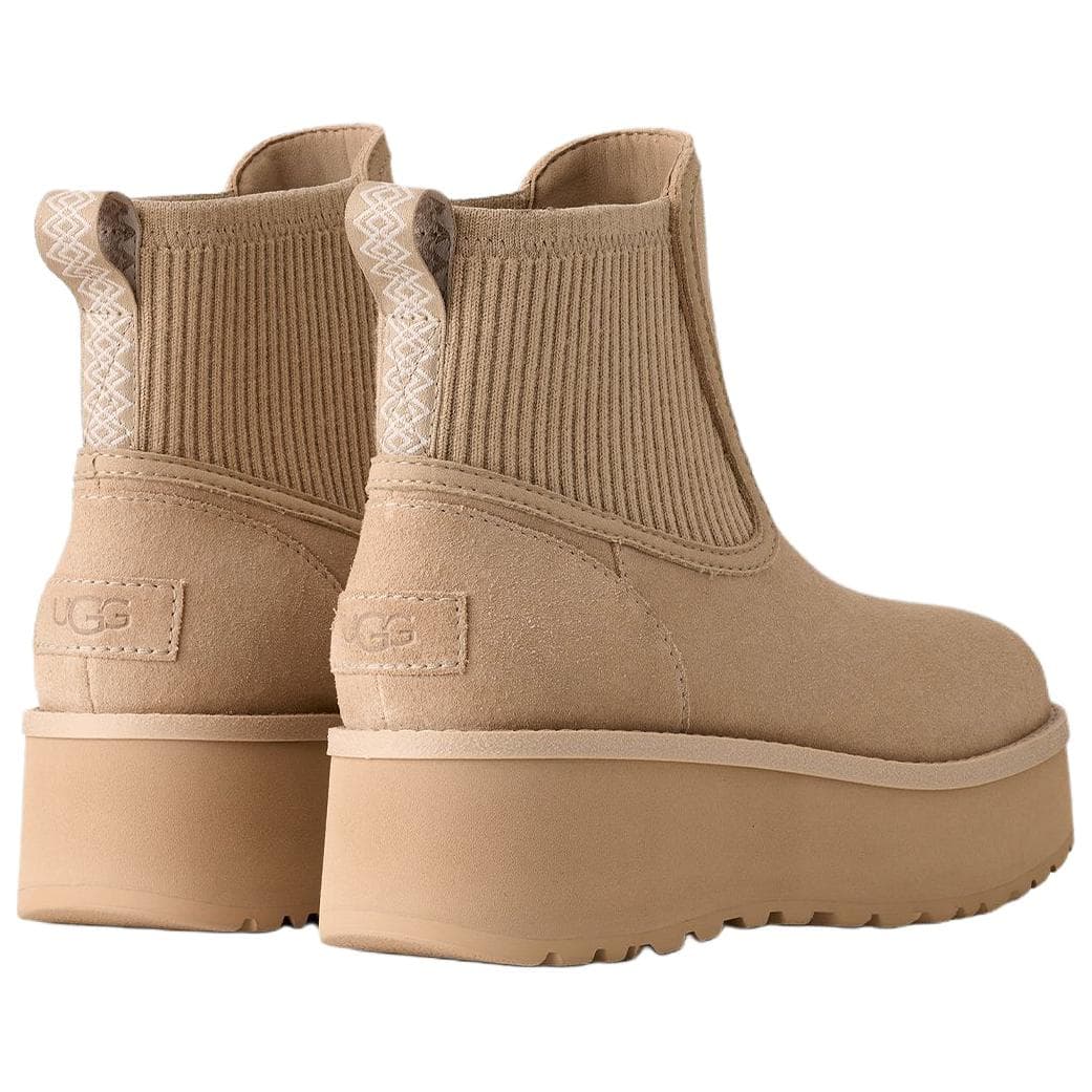 Ботинки челси UGG Cityfunc Спилок Коровья Кожа Челси 5,1 см Женский Горчичный - изображение 4