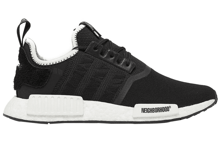Кроссовки NEIGHBORHOOD x Invincible x adidas Originals NMD_R1 Black White - изображение 2