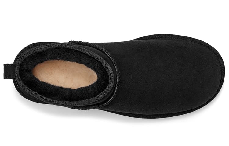 Ботинки зимние UGG Classic Ultra Mini Black - изображение 5