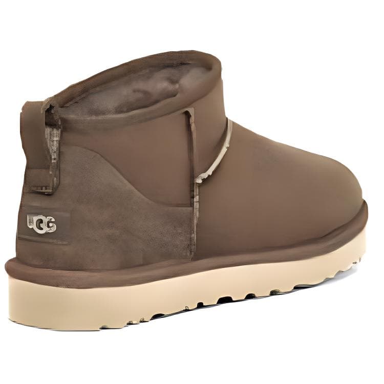 Ботинки зимние ugg Короткий Сноубутсы Мужской Коричневый - изображение 3