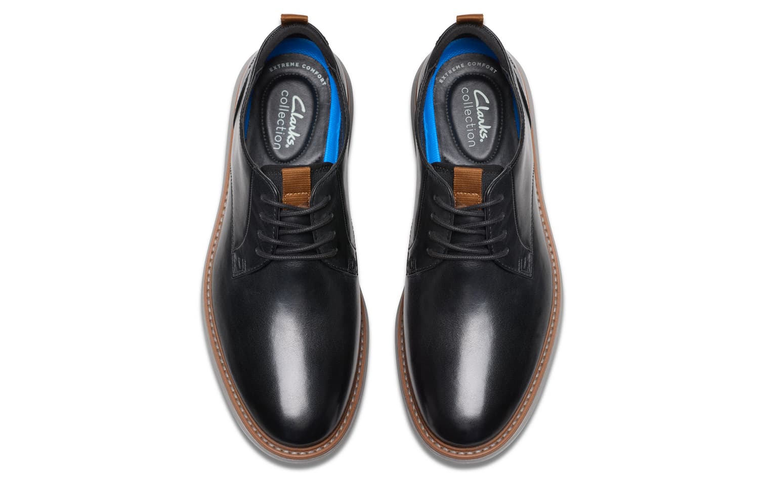 Ботинки CLARKS Мужская повседневная обувь Мужской Черный - изображение 3