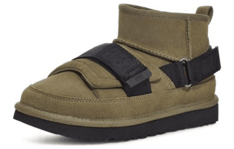 Ботинки зимние UGG Classic Ultra Mini Olive - изображение 3