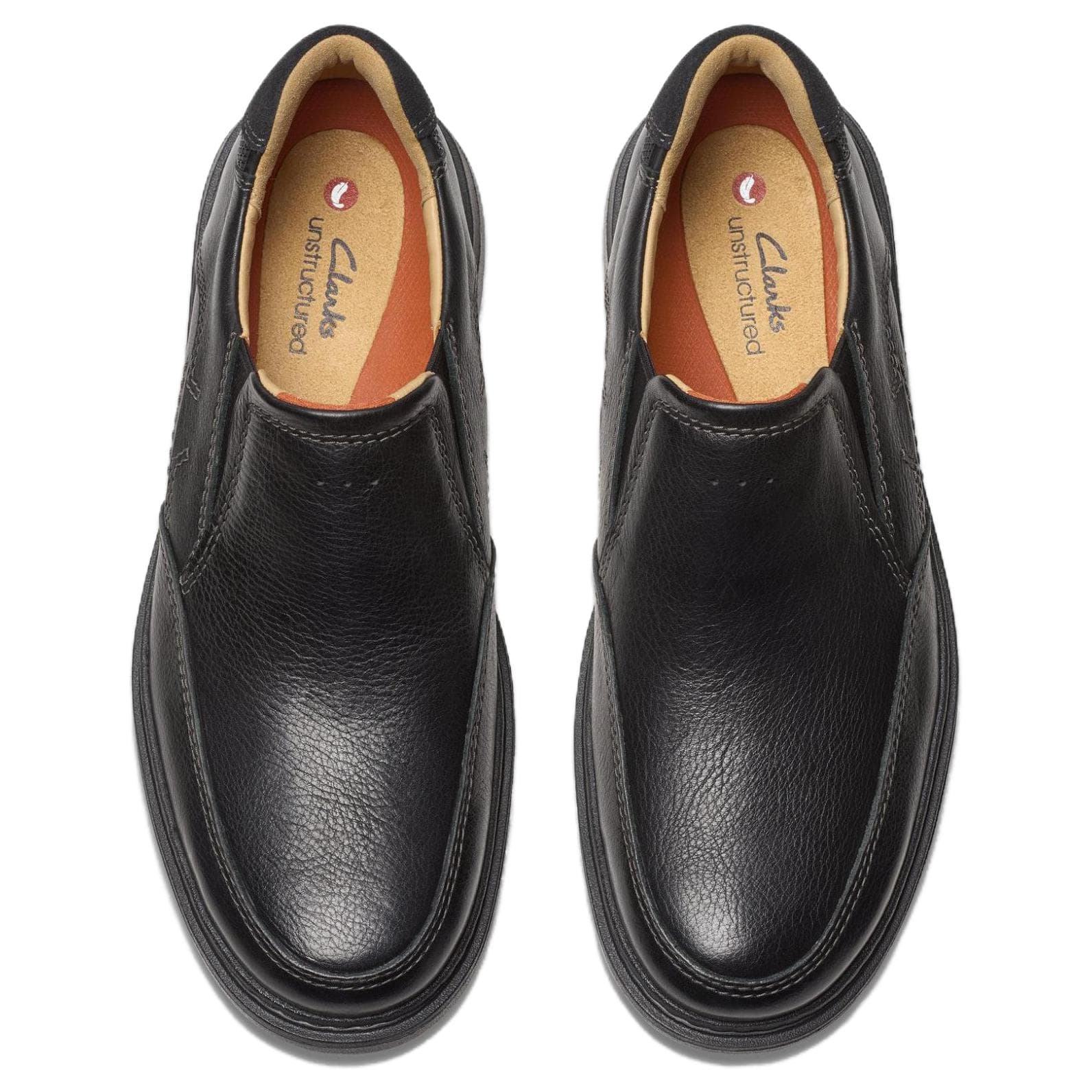 Лоферы Clarks Кожа Модный Тренд Лоферы Мужские Черные - изображение 4