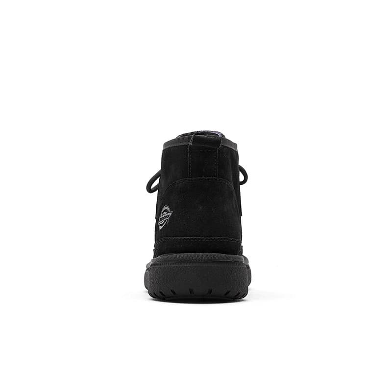 Ботинки зимние dickies Спилок коровья С флисовой подкладкой Минимализм Эксклюзивный Удобный Короткий Сноубутсы Мужской Черный - изображение 3