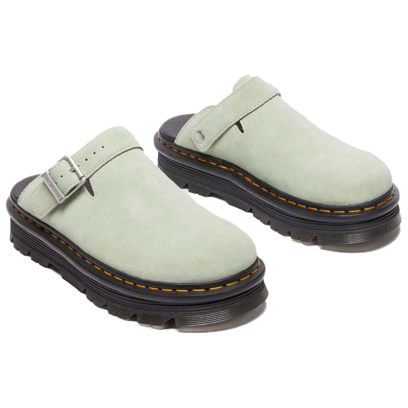 Сандалии Dr.Martens ЭВА Без специальных функций Закрытые тапочки Унисекс Зеленый - изображение 3