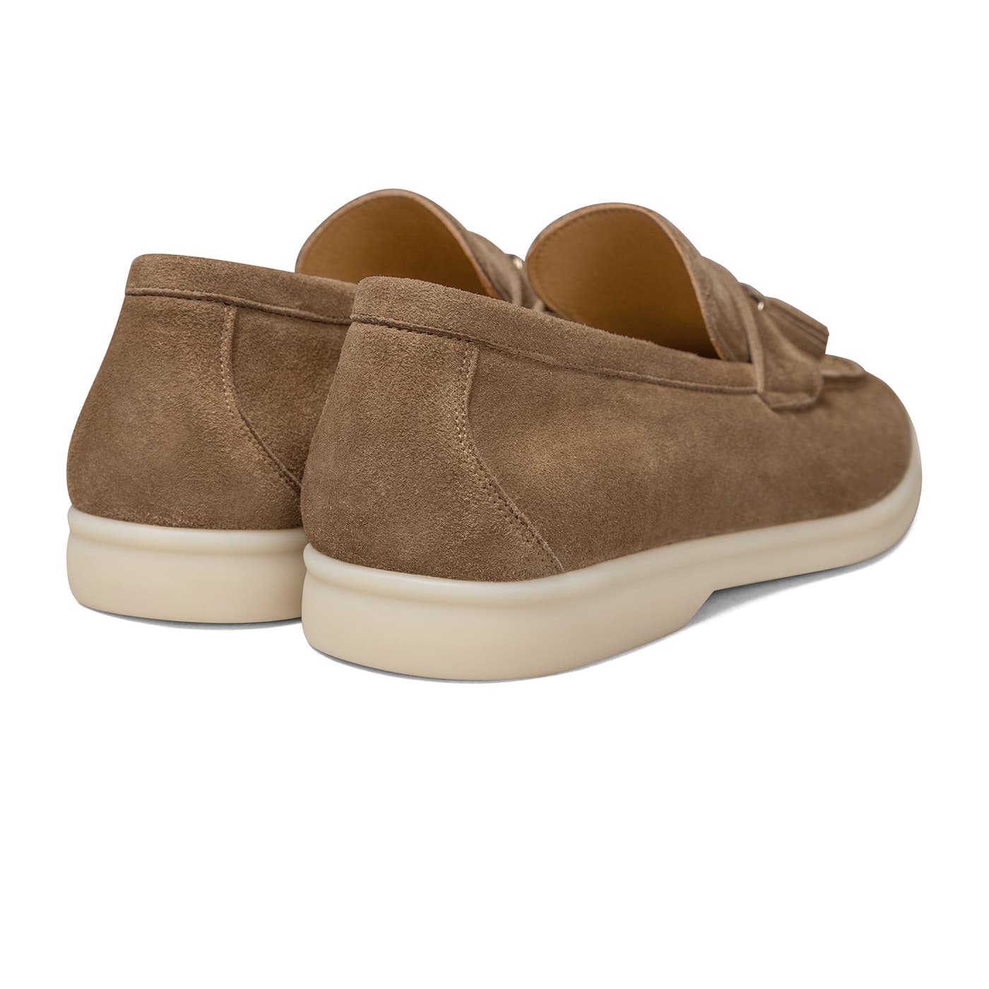 Лоферы THOM WILLS Fashion Versatile Slip On Стиль "Старые деньги" Овечья замша Лоферы Женские - изображение 4