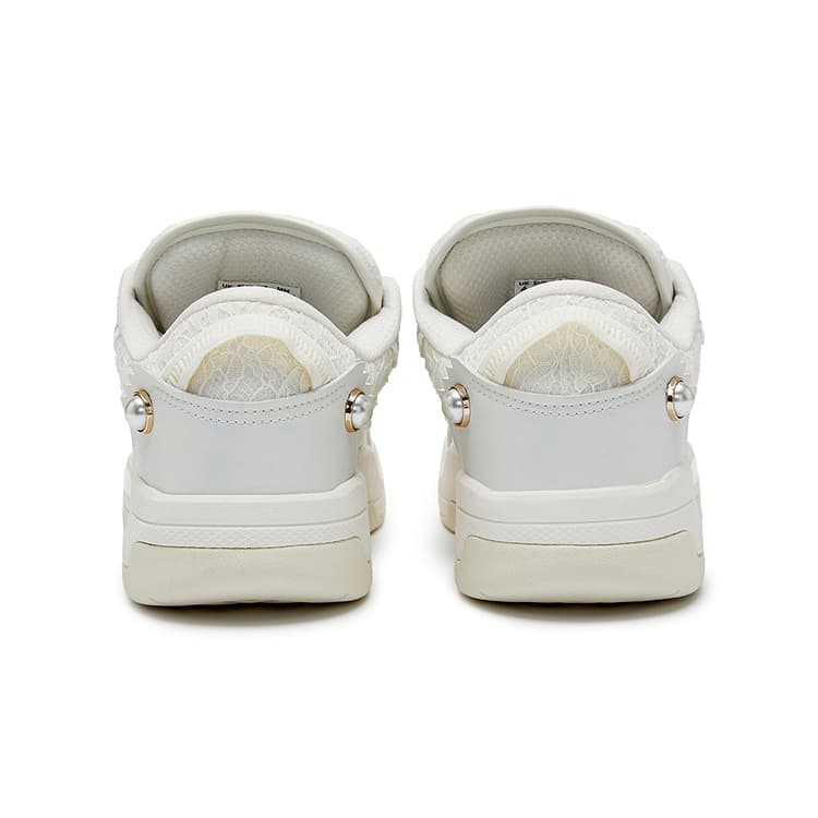 Кроссовки Champion Low Top Скейтборд Обувь Женская Перламутрово-Белый Молочно-Белый - изображение 4