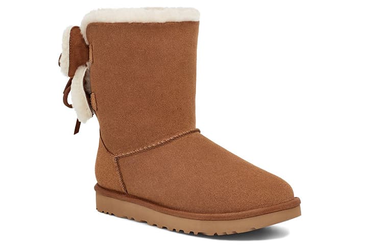 Ботинки зимние UGG Classic Double Bow Short - изображение 3