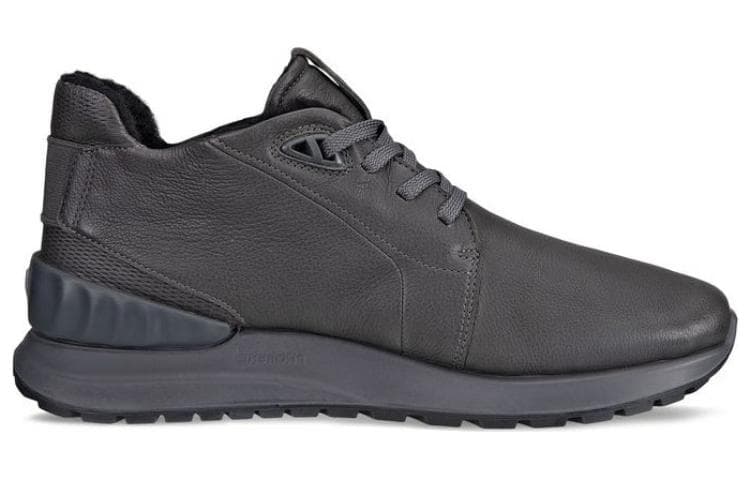 Кроссовки ecco Round Toe Lace-Up Low Casual Shoes Black - изображение 2