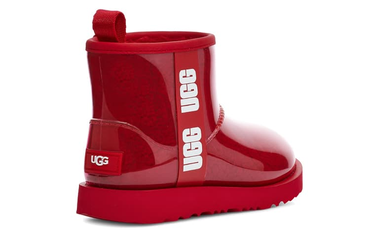 Ботинки зимние UGG Classic Clear Mini Samba Red - изображение 5