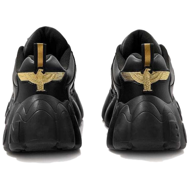 Кроссовки BOY LONDON Низкие кеды с толстой подошвой Унисекс Черные - изображение 4