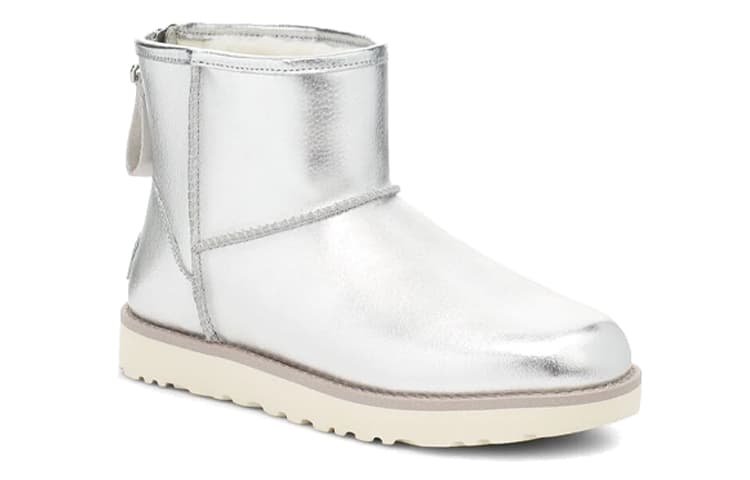 Ботинки зимние UGG Classic Mini Silver - изображение 3