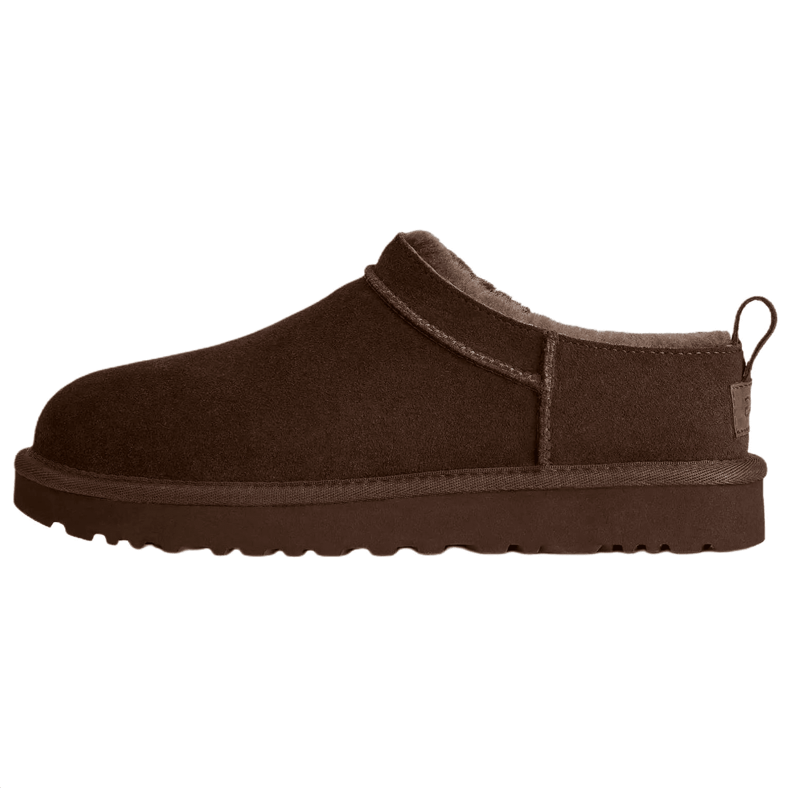 Ботинки зимние UGG Классический Микро Искусственная замша Термальная Зимняя обувь Женская Темно-коричневый - изображение 1