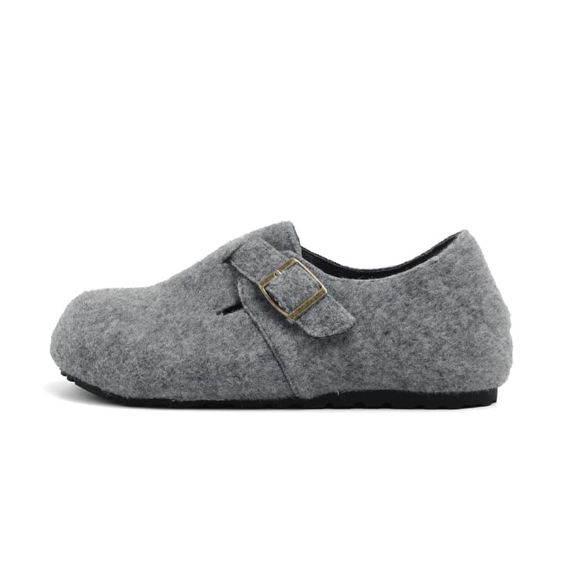 Сандалии CENTRAL KITTY TR Синтетическая кожа Birkenstock стиль обувь 4CM унисекс светлый серый - изображение 1